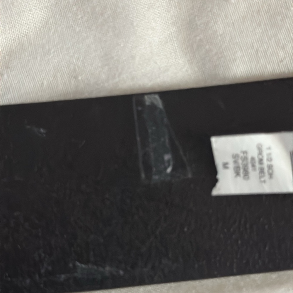 Coach Black Belt with Silver Accents - Picture 3 of 7